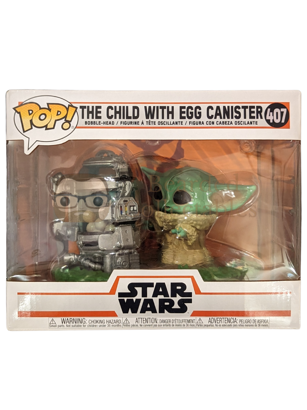 The Child with Egg Cannister Funko Pop!
