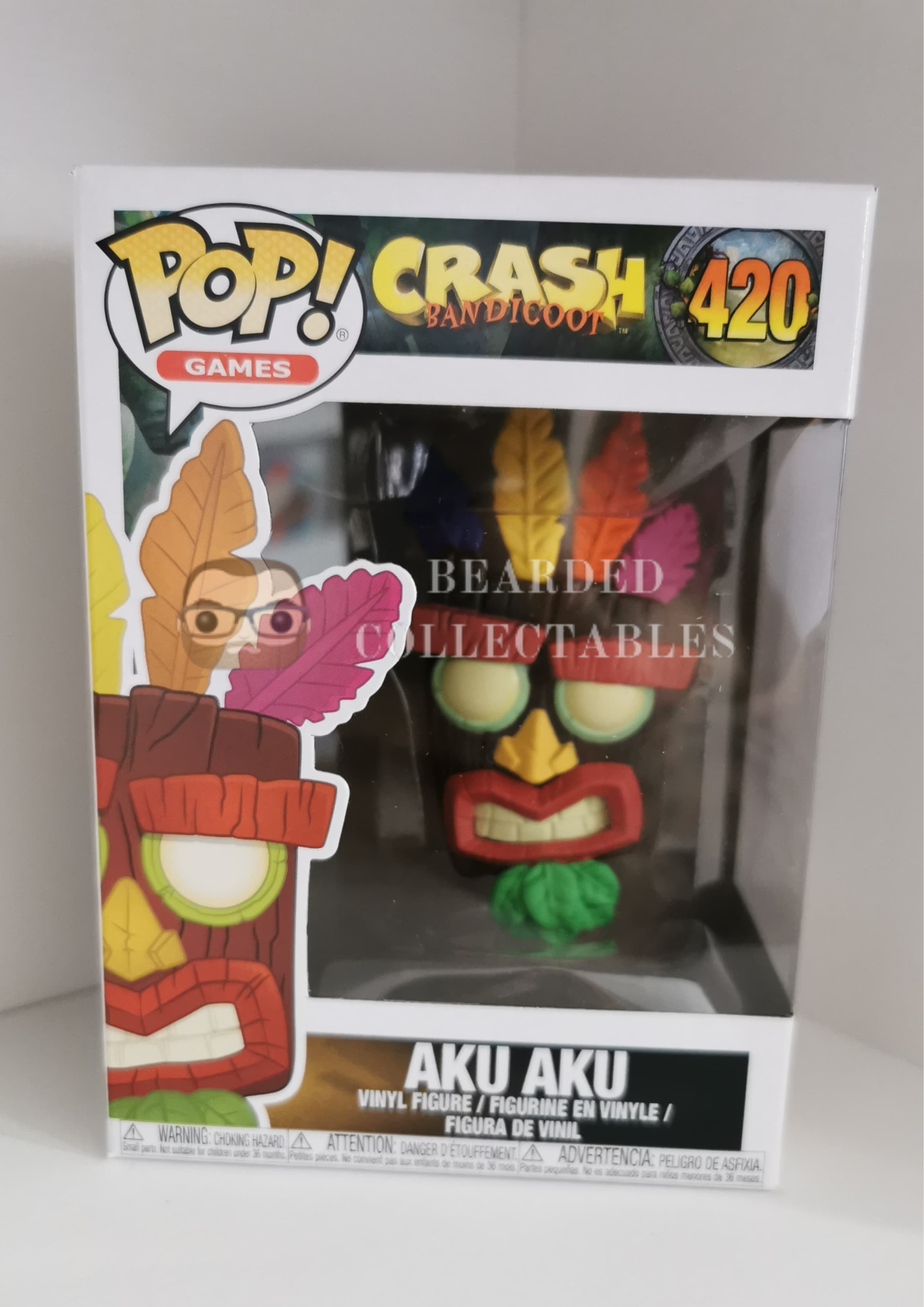 Aku Aku Funko Pop Bearded Collectables