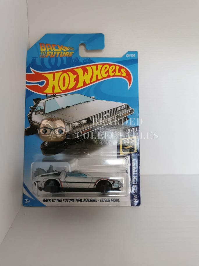 Hot Wheels Flying Delorean Bearded Collectables