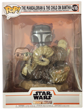 Load image into Gallery viewer, The Mandalorian &amp; The Child on Bantha Funko Pop!

