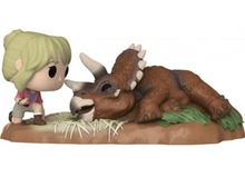 Load image into Gallery viewer, Dr. Sattler with Triceratops Funko Pop!
