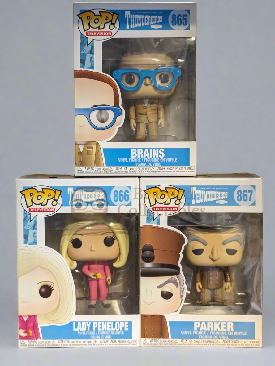 Thunderbirds set of 3 Funko Pops