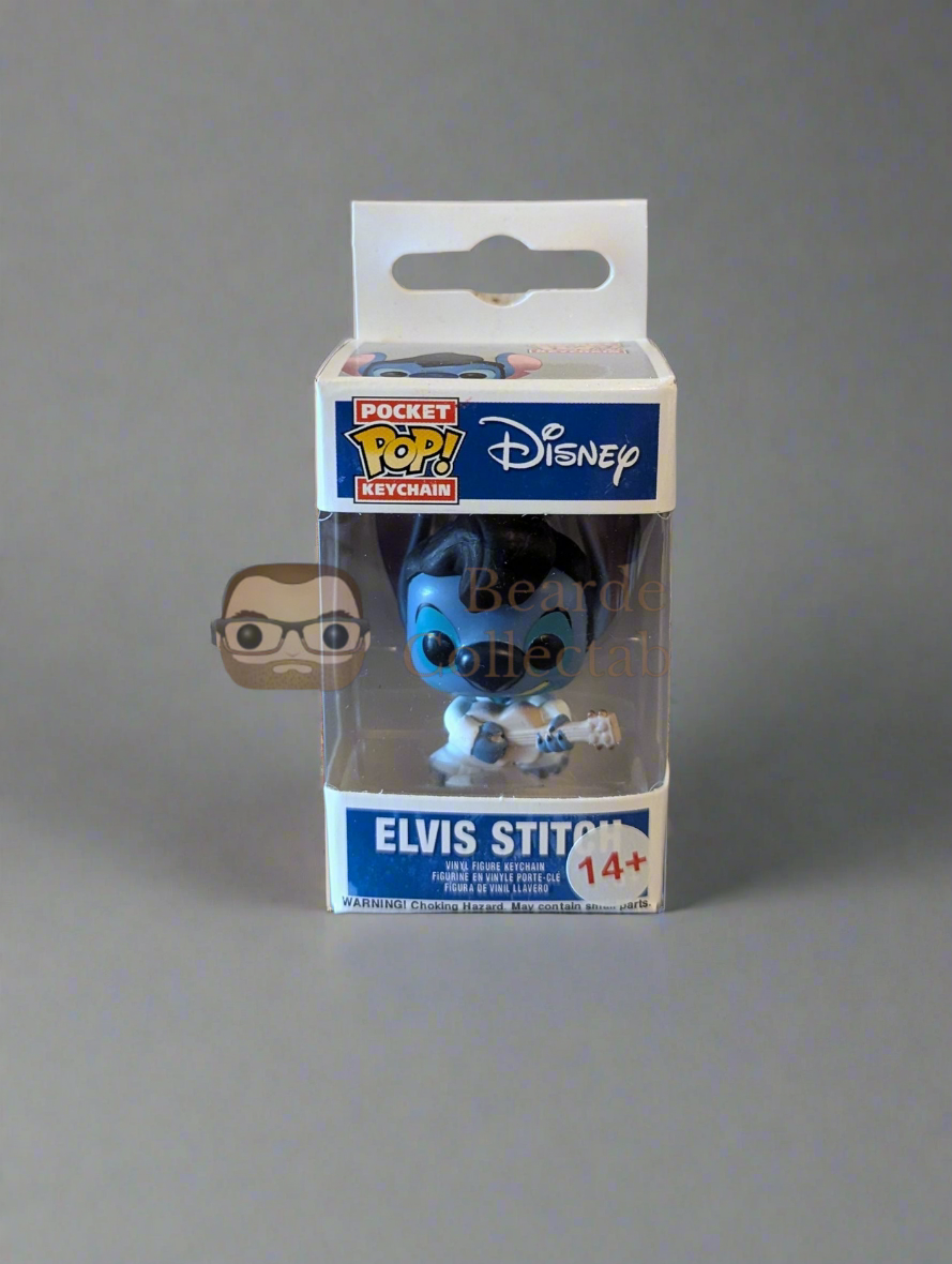 Elvis Stitch Funko Pop! Keychain