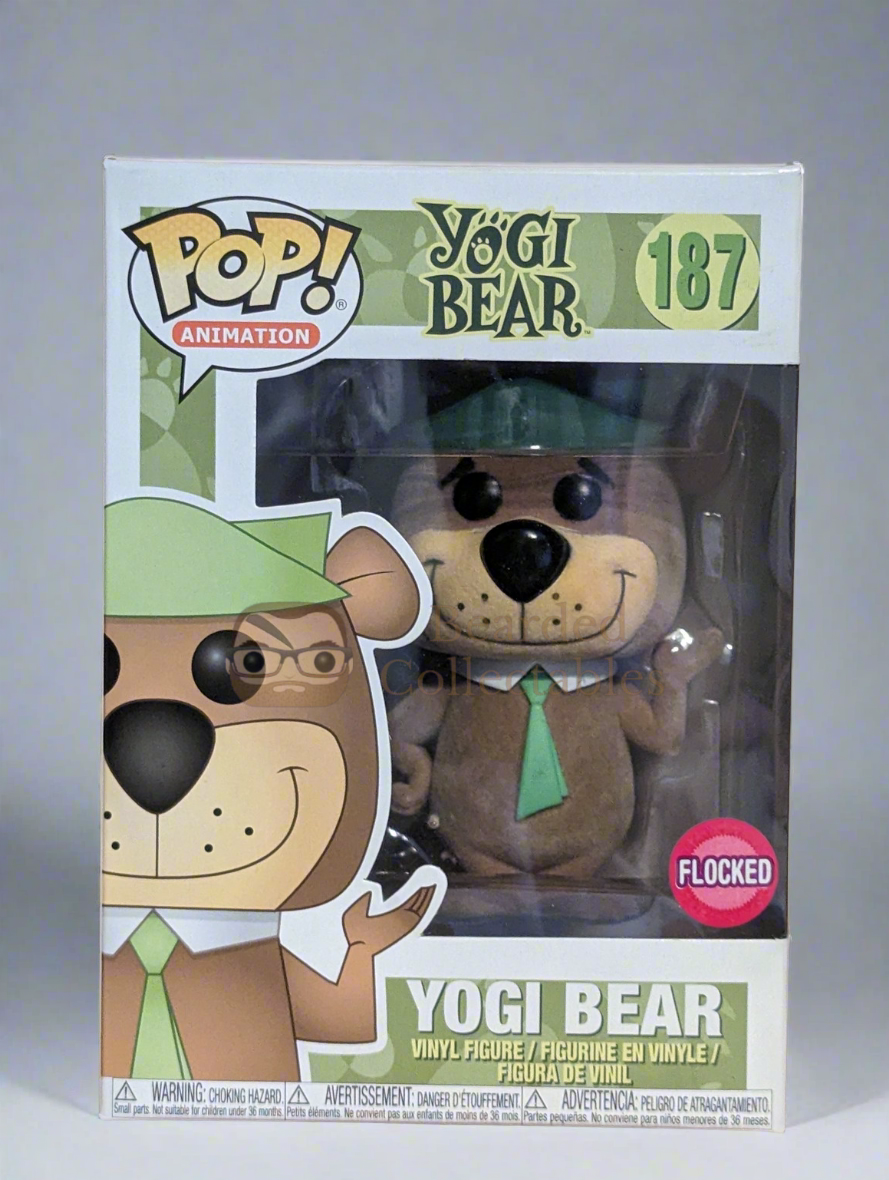 Yogi Bear Flocked Funko Pop!