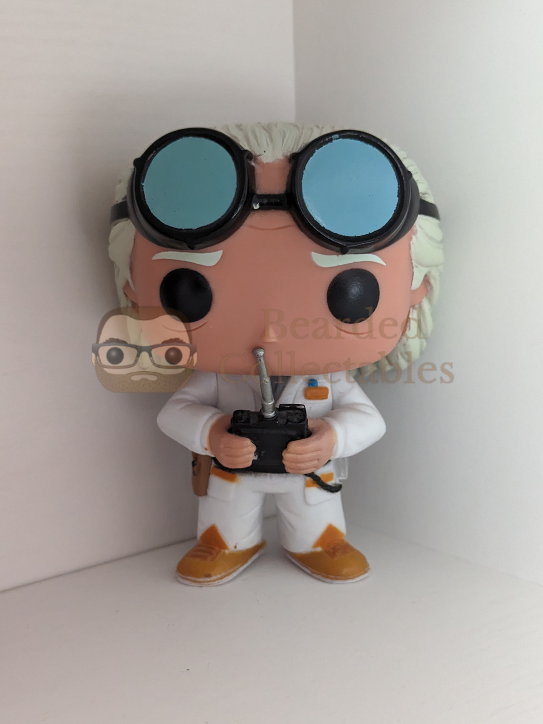 Dr. Emmett Brown out of box Funko Pop!