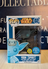 Load image into Gallery viewer, Spirit Yoda gitd Funko Pop!

