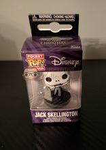 Load image into Gallery viewer, Jack Skellington with gravestone Funko Pocket Pop! Keychain
