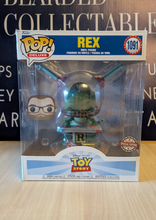 Load image into Gallery viewer, Rex with controller deluxe Funko Pop!
