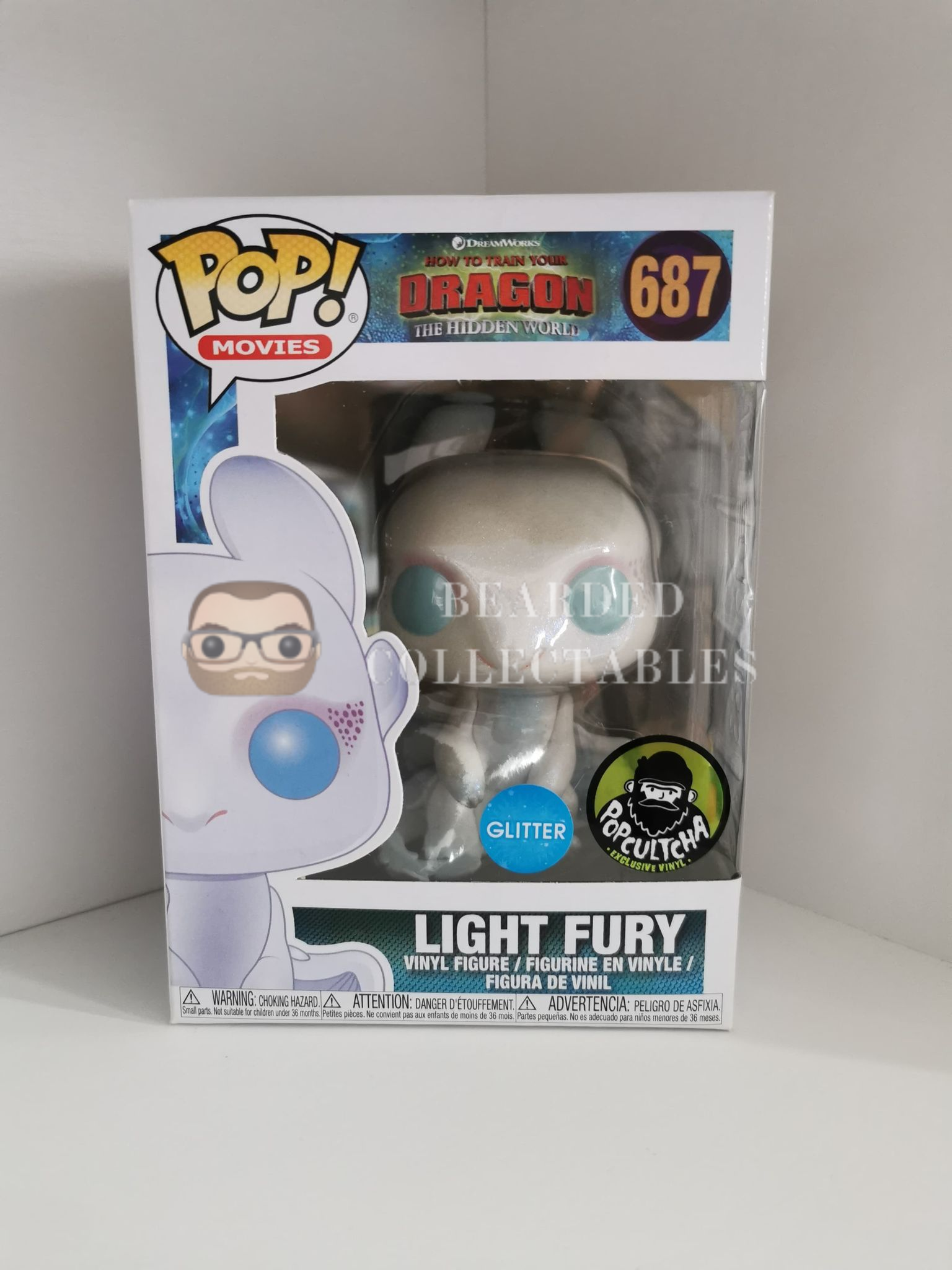 Funko pop best sale glitter light fury