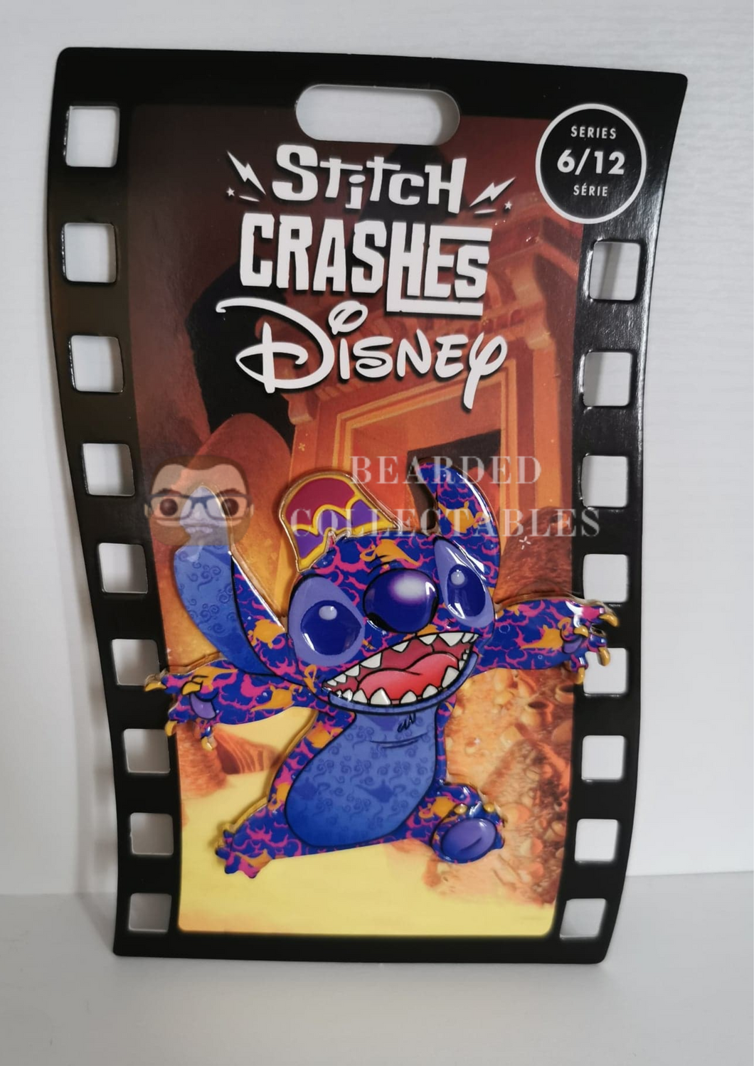 Stitch Crashes Aladdin Pin