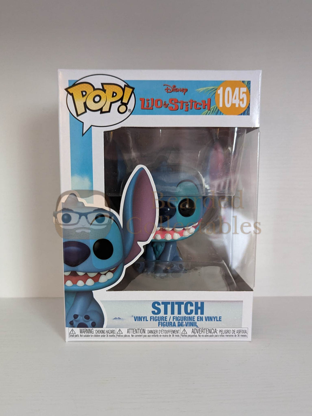 Stitch Seated Smiling Funko Pop!